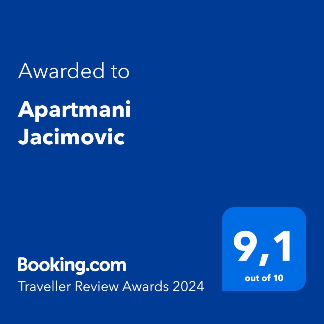 Apartmani Jacimovic Čanj 外观 照片